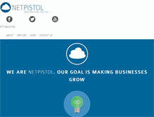 Tablet Screenshot of netpistol.com